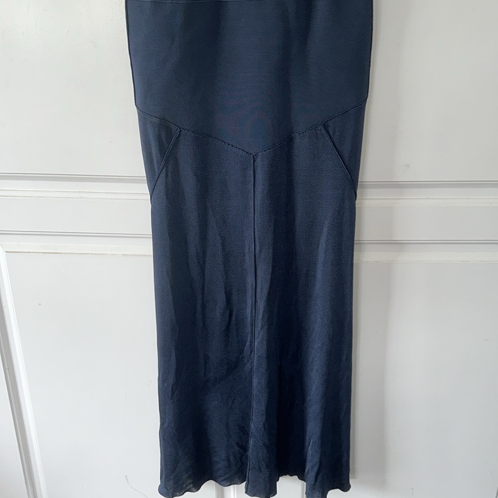 Prada knit bandage body con viscose maxi seamed dress - Picture 8 of 9